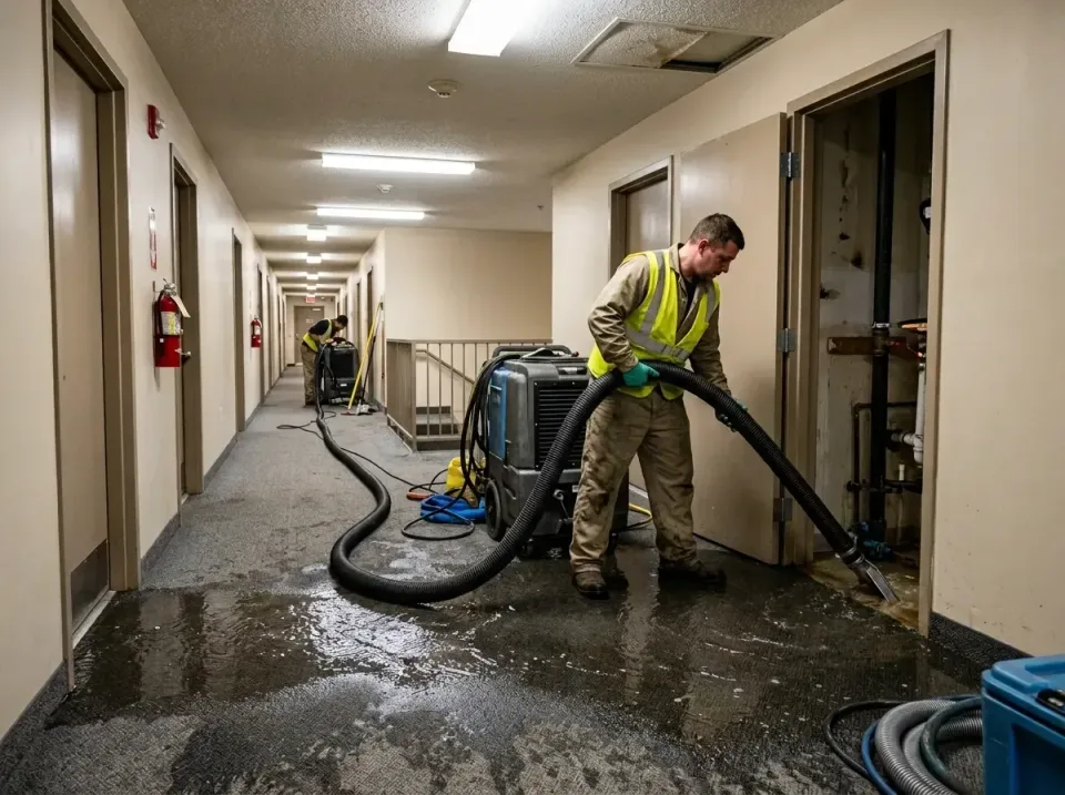 multi-unit-apartment-hallway-f-005 — frequently asked questions, Emergency Burst Pipe Water Extraction & Removal in Thousand…